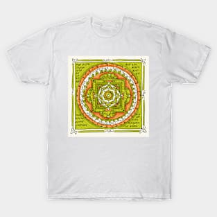 Print with the image of a traditional mandala T-Shirt